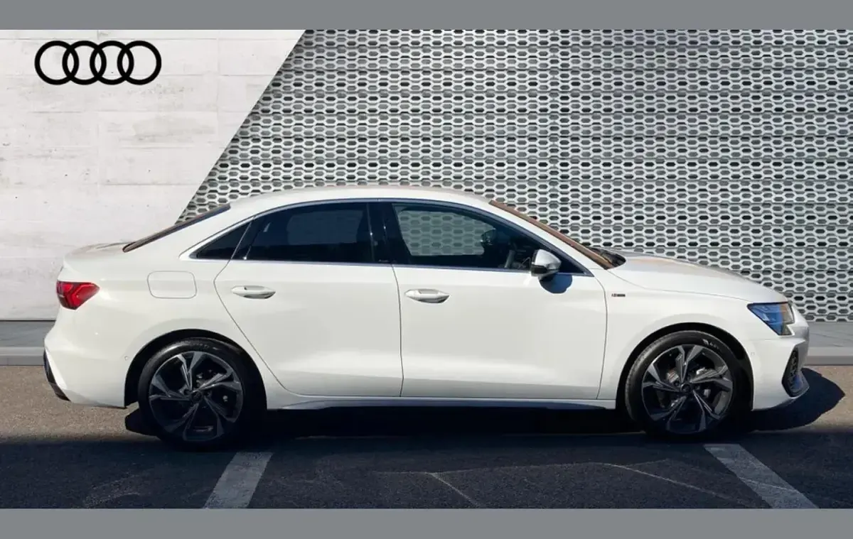 Used Audi A3 S-Line 147 HP (108 kW) 2025 White Sedan