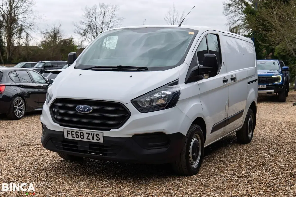 Usado Ford Transit Custom 105 HP (77 kW) 2018 Branco Van
