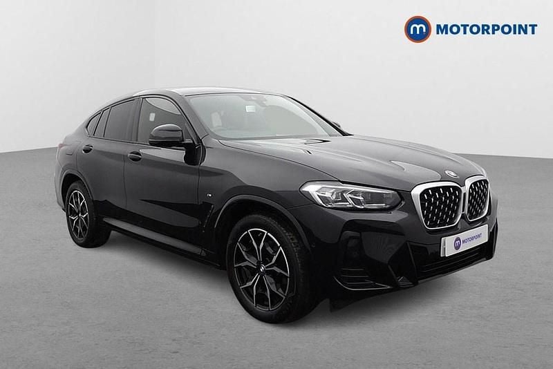 Black Used 2022 BMW X4 M Sport SUV | £35,299 (Fair price) - Image 1/4