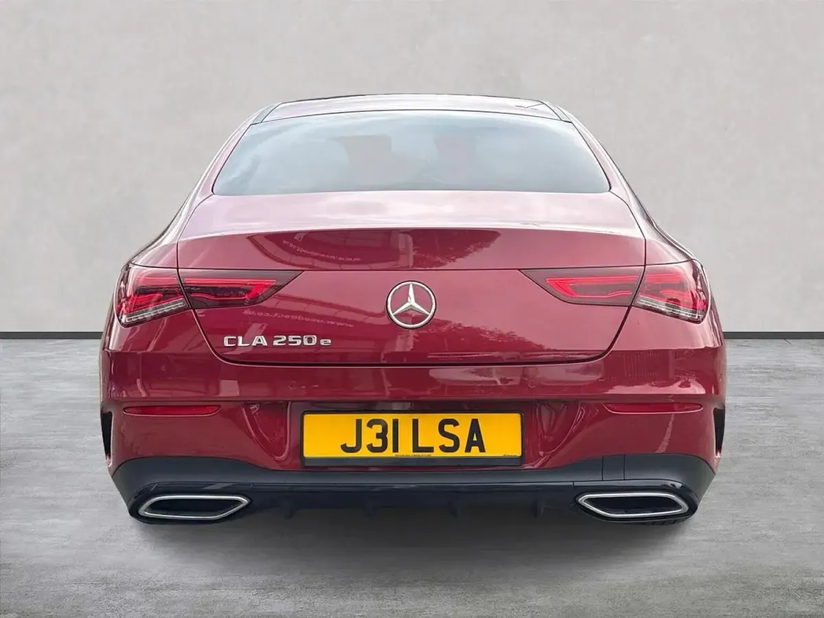 Used Mercedes CLA250e AMG line 2023 Red Coupe