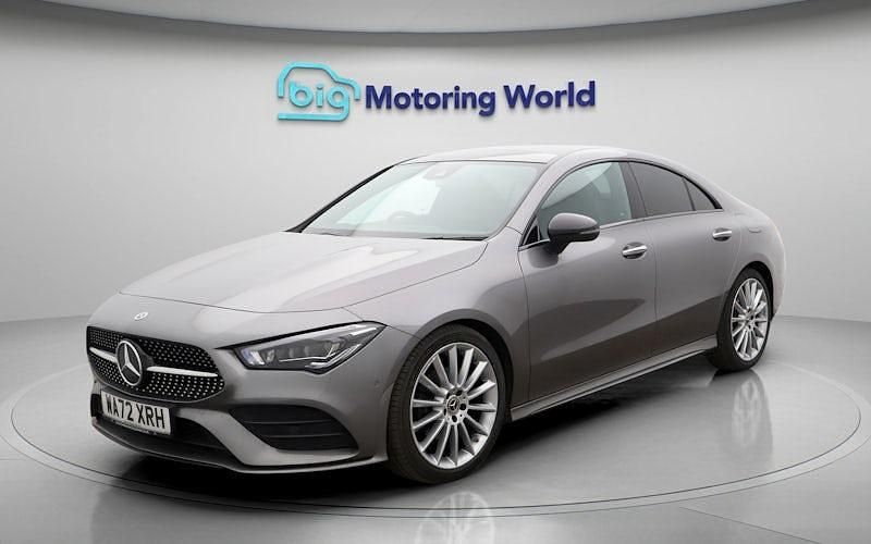 Used Mercedes CLA180 AMG line 136 HP (100 kW) 2022 Grey Sedan
