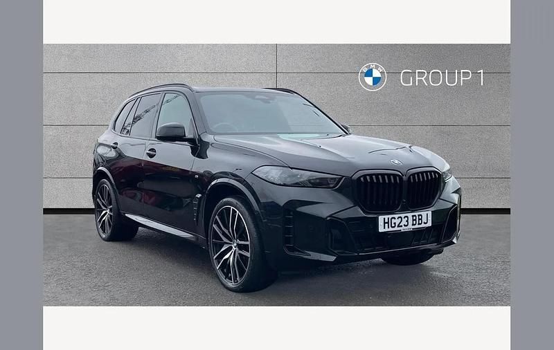 Black Used 2023 BMW X5 M Sport SUV | £57,993 (Expensive) - Image 1/4