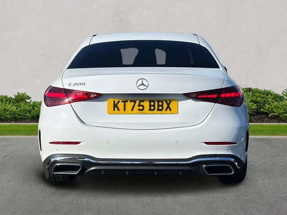 Used Mercedes C200 AMG line 2026 White Sedan