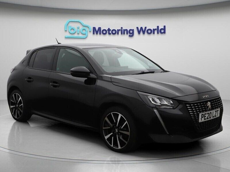 Black Used 2020 Peugeot 208 Allure Hatchback | £13,900 (Good price) - Image 1/4