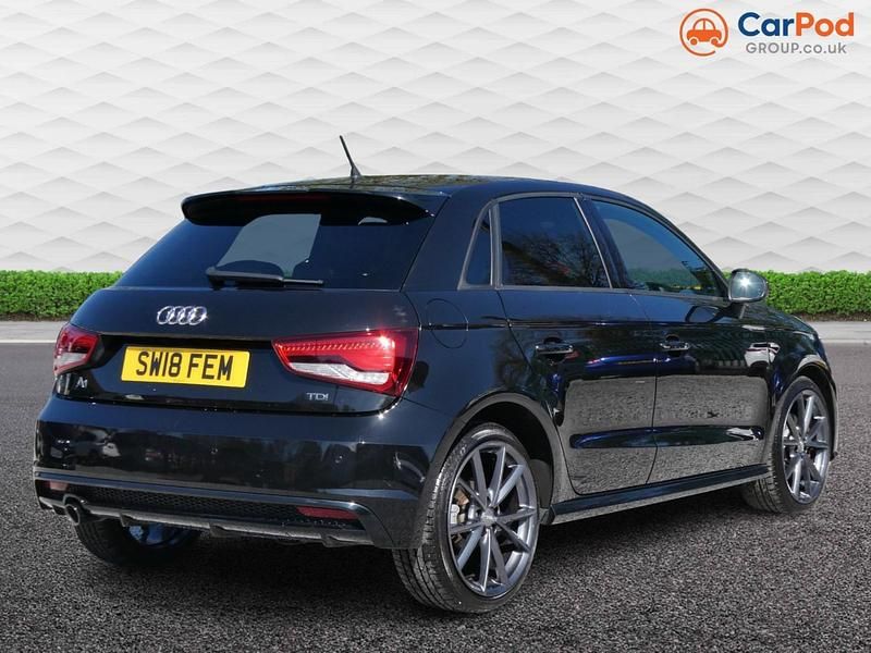 Begagnad Audi A1 Black Edition 2018 Svart Halvkombi