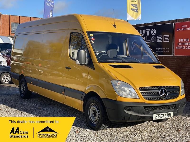 Used Mercedes Sprinter 2012 Yellow Van