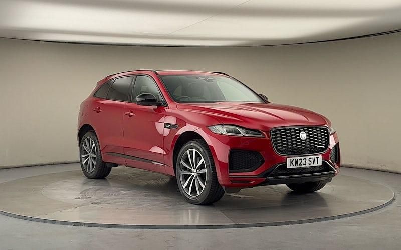Used Jaguar F-Pace R-Dynamic 204 HP (150 kW) 2023 Red SUV