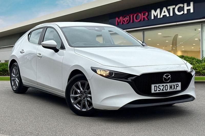 White Used 2020 Mazda 3 Hatchback | £12,490 (Good price) - Image 1/4