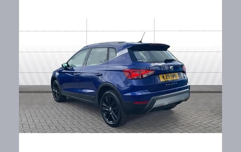 Used Seat Arona XCELLENCE 116 HP (85 kW) 2019 Blue SUV