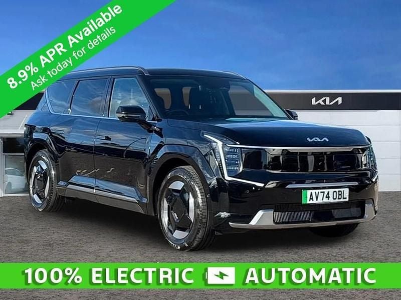 Black Used 2024 Kia EV9 Air SUV | £46,995 (Fair price) - Image 1/4