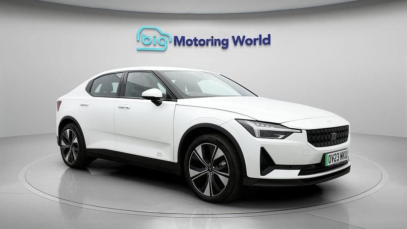 Used Polestar 2 Standard Range Single Motor 169 kW (231 HP) 2022 White Hatchback