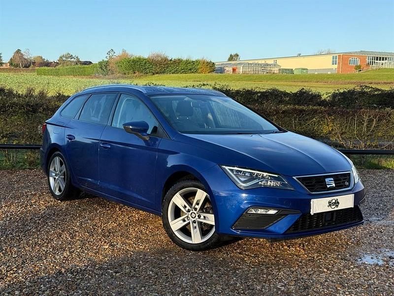 Used Seat Leon ST FR Sport 190 HP (139 kW) 2018 Blue Estate