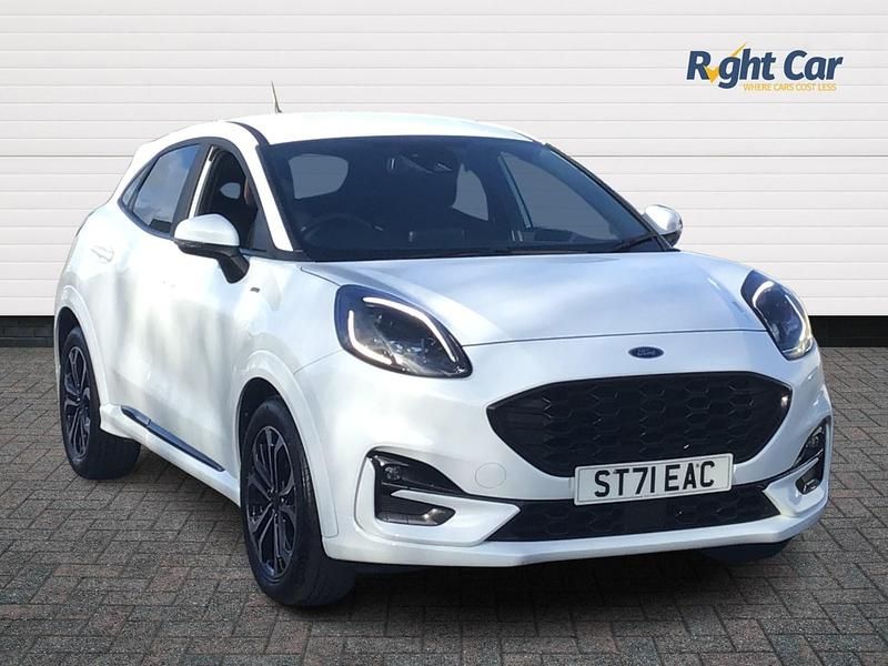 Used Ford Puma ST-Line 125 HP (91 kW) 2021 White SUV