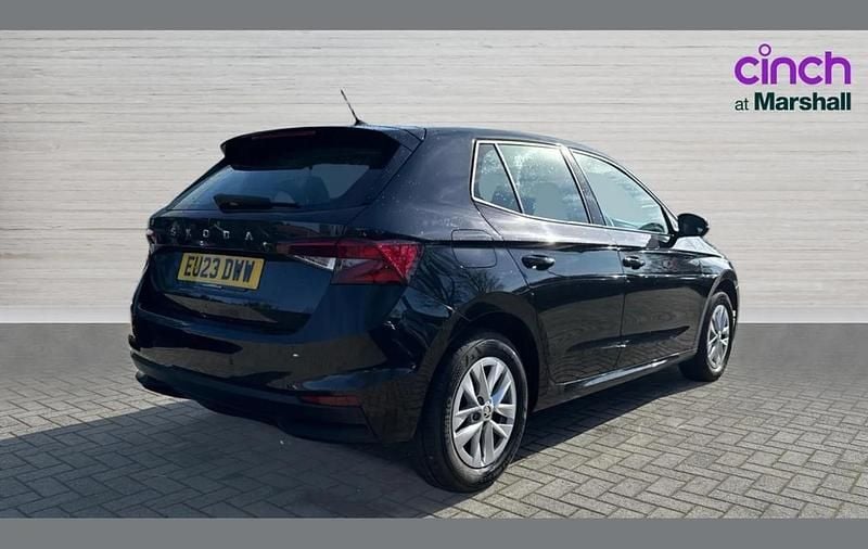 Used Skoda Fabia Comfort 110 HP (80 kW) 2023 Black magic pearl effect Hatchback