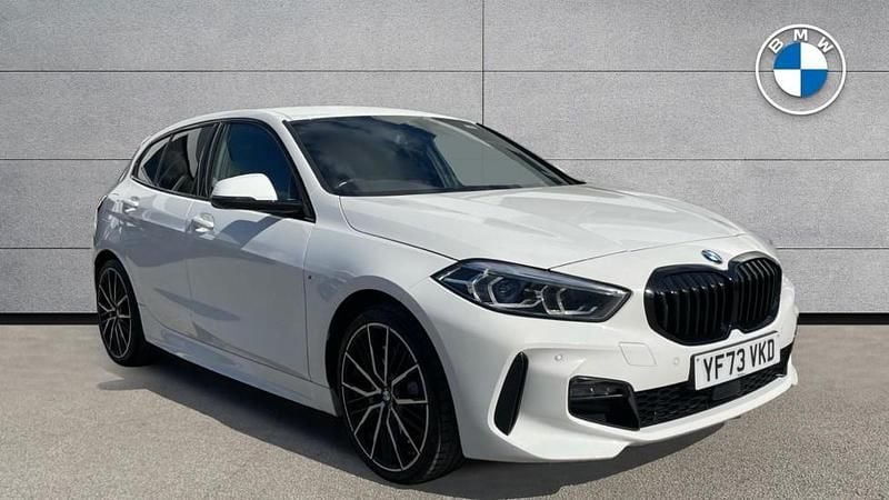 White Used 2023 BMW 118 M Sport Hatchback | £23,790 (Fair price) - Image 1/4
