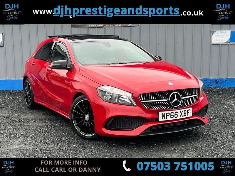 Red Used 2016 Mercedes A200 AMG line Hatchback | £9,688 (Fair price) - Image 1/4