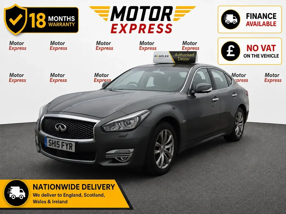 Used Infiniti Q70 Premium 170 HP (125 kW) 2015 Grey Sedan