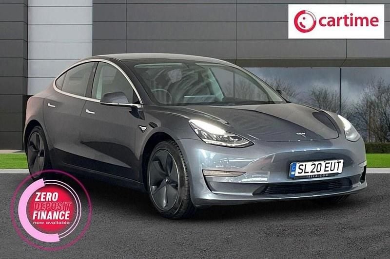 Grey Used 2020 Tesla Model 3 Long Range Sedan | £16,599 (Good price) - Image 1/4