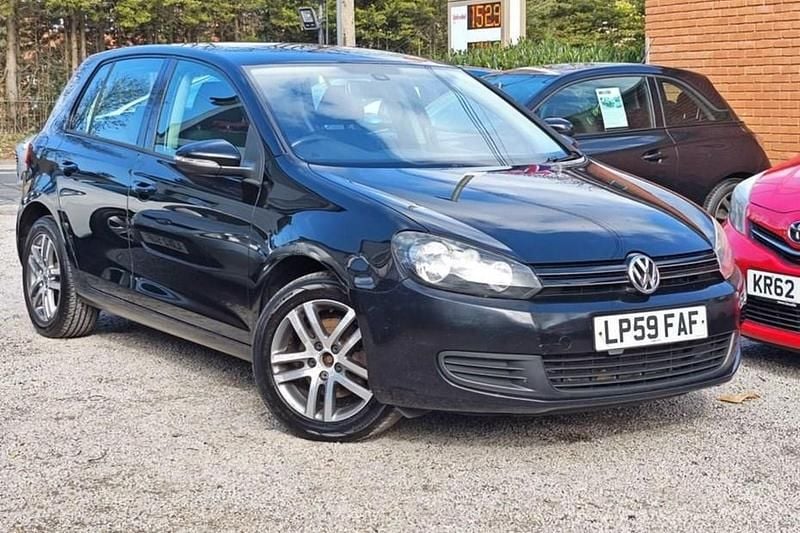 Used VW Golf VI SE 140 HP (102 kW) 2010 Black Hatchback