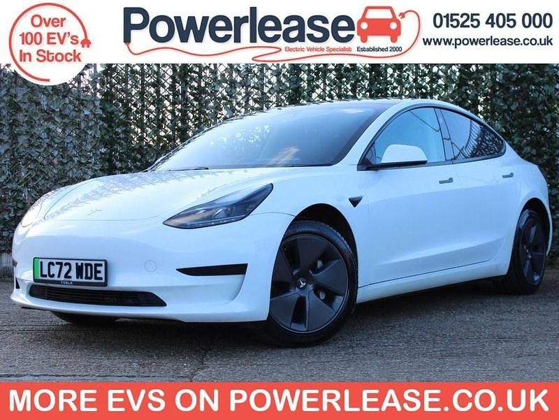 White Used 2022 Tesla Model 3 RWD Sedan | £17,944 (Fair price) - Image 1/4