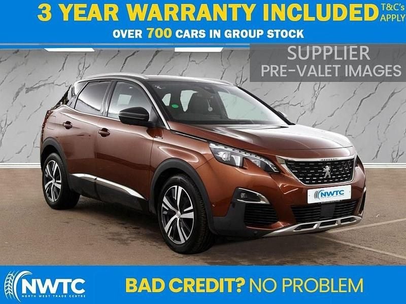 Used Peugeot 3008 GT-line 130 HP (95 kW) 2018 Bronze SUV