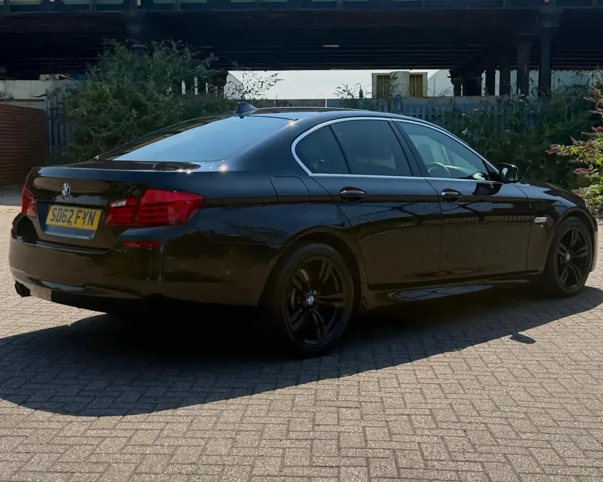 Used BMW 520 M Sport 184 HP (135 kW) 2012 Black Sedan