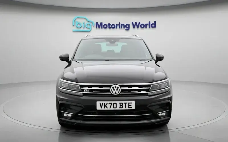 Used VW Tiguan R-line 150 HP (110 kW) 2020 Black SUV
