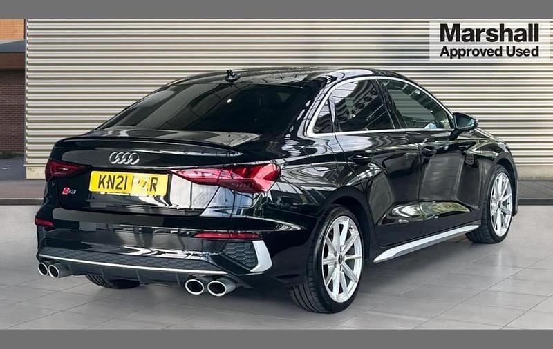 Used Audi S3 Comfort 306 HP (225 kW) 2021 Black Sedan