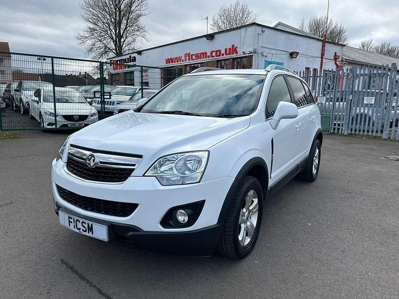 Used Vauxhall Antara S 163 HP (119 kW) 2015 White SUV