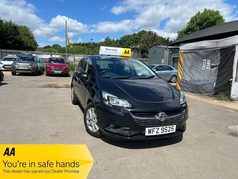 Black Used 2015 Vauxhall Corsa Design Edition Hatchback | £3,690 (Good price) - Image 1/1