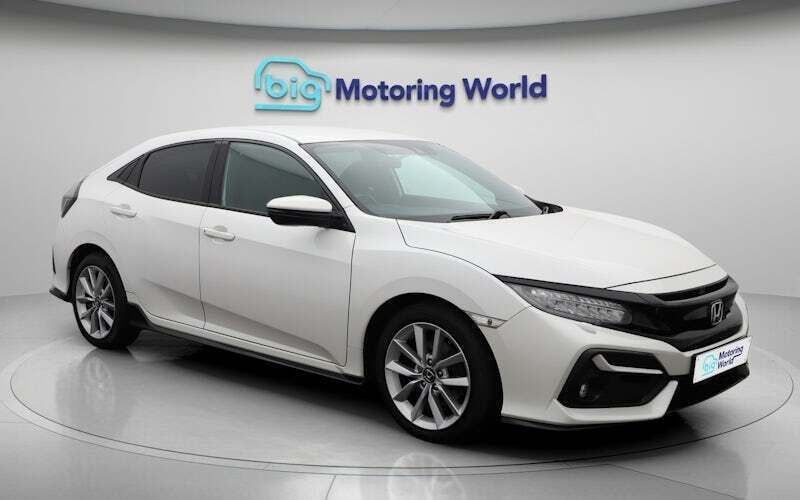 White Used 2021 Honda Civic Sport Hatchback | £12,800 (Good price) - Image 1/4