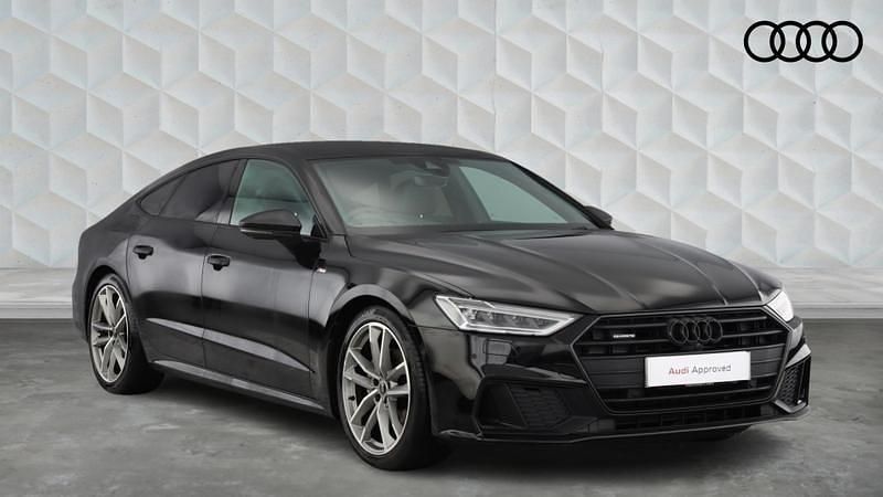 Black Used 2023 Audi A7 Black Edition Hatchback | £31,950 (Fair price) - Image 1/4