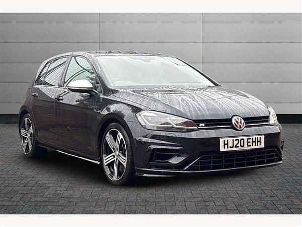 Black Used 2020 VW Golf VII R Hatchback | £20,995 (Super price) - Image 1/2