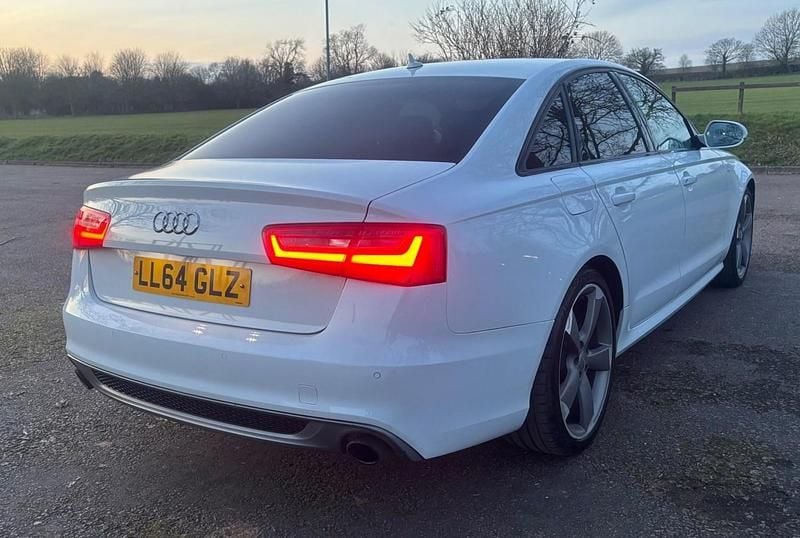 Usado Audi A6 Black Edition 190 CV (139 kW) 2014 Blanco Berlina