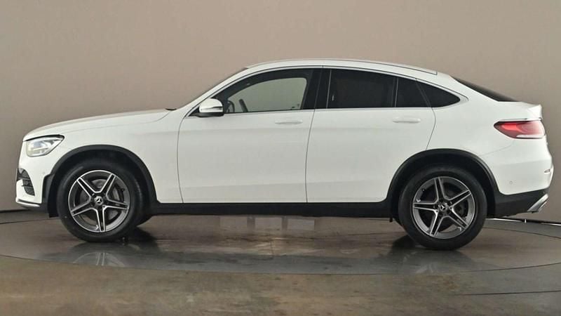 White Used 2021 Mercedes GLC300 AMG line Coupe | £25,417 - Image 1/1