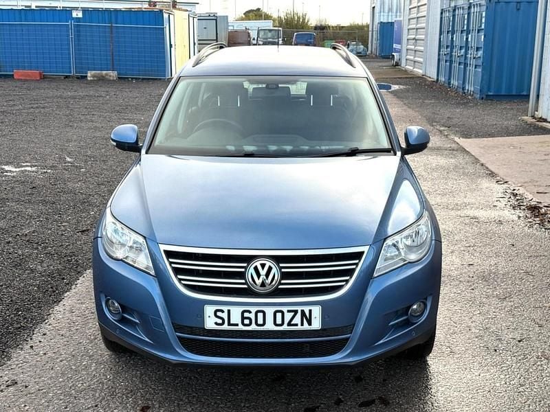 Blue Used 2010 VW Tiguan S SUV | £3,495 (Good price) - Image 1/4