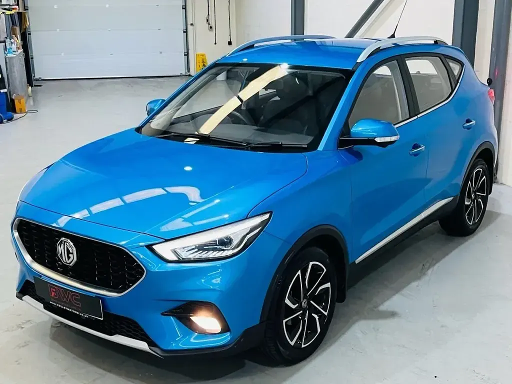 Used MG ZS Exclusive 106 HP (77 kW) 2020 Blue SUV