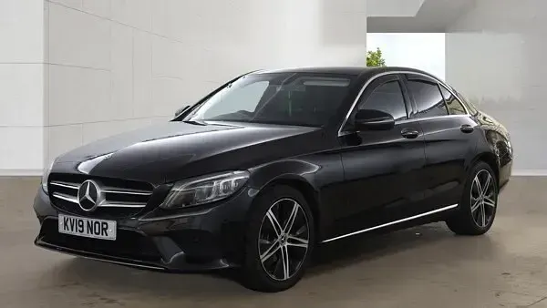 Used Mercedes C220 2019 Black Sedan