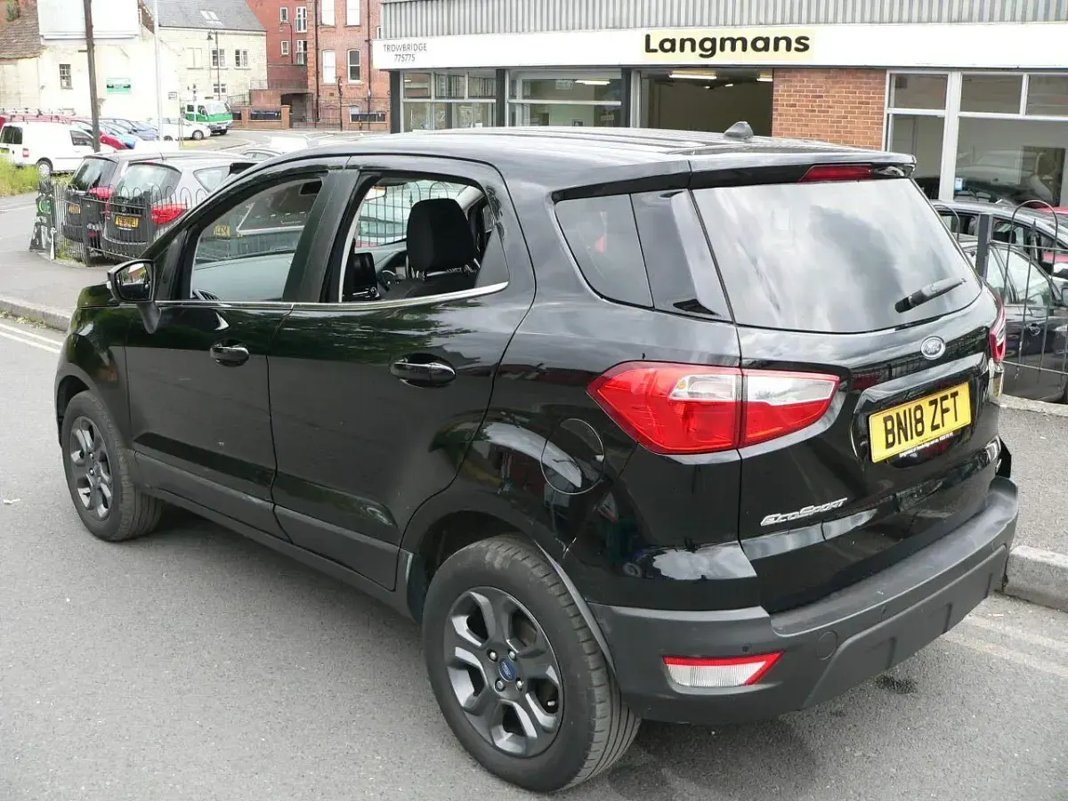 Usado Ford Ecosport Zetec 2018 Preto SUV