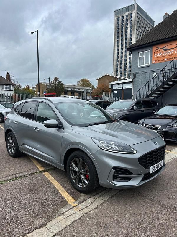 Silver Used 2021 Ford Kuga ST-Line SUV | £13,290 (Good price) - Image 1/4