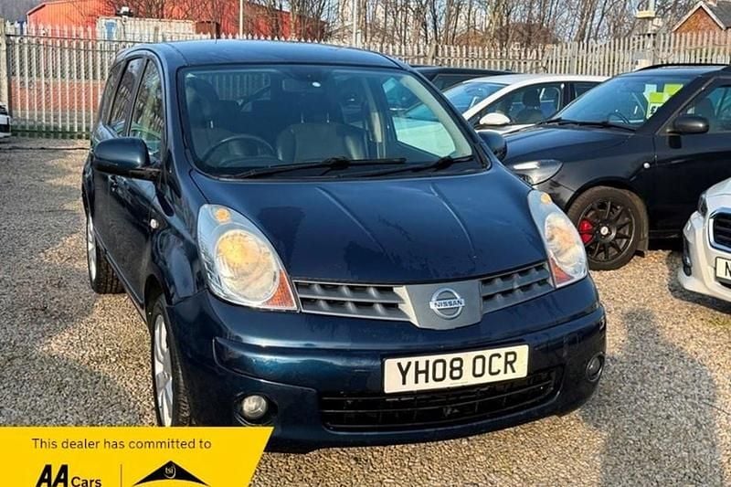 Used Nissan Note Tekna 2008 Blue Hatchback