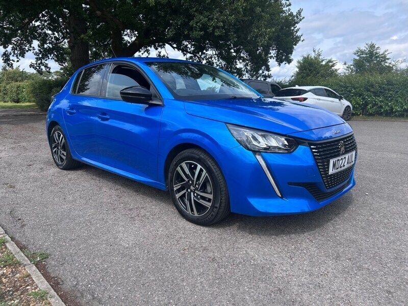 Blue Used 2022 Peugeot 208 Allure Premium Hatchback | £8,995 - Image 1/4
