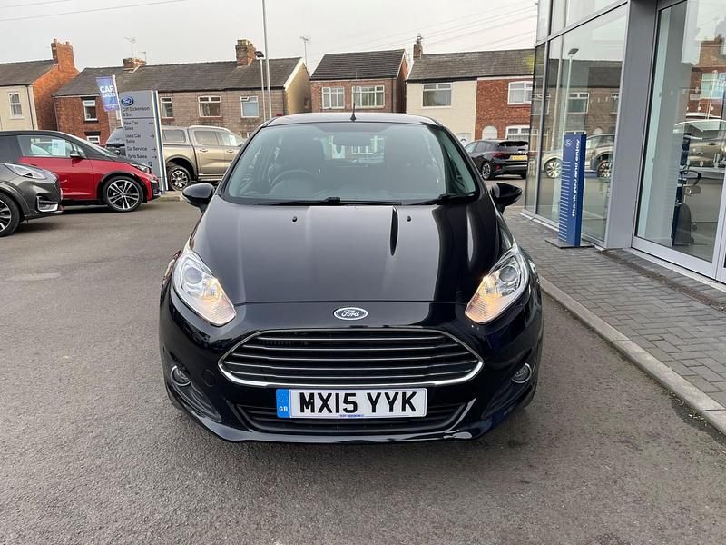 Used Ford Fiesta Zetec 2015 Black Hatchback