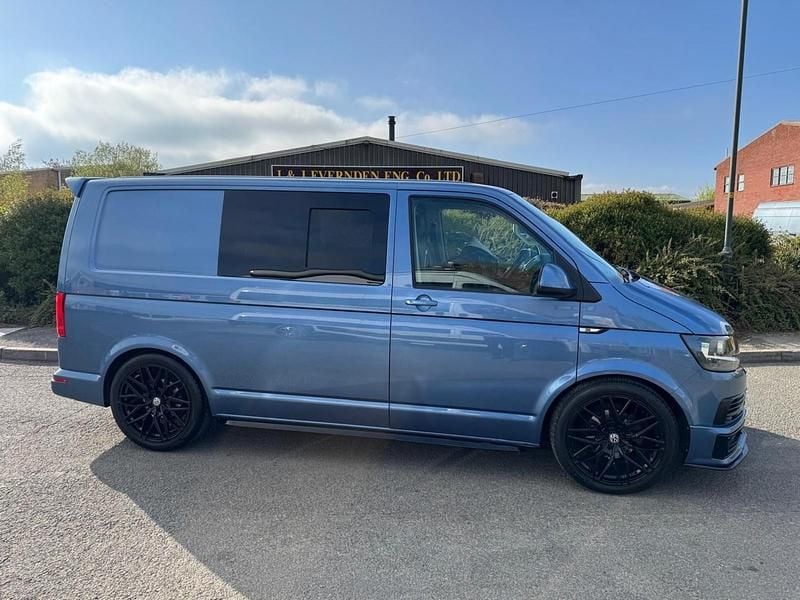 Used VW Transporter Highline 2018 Blue Van