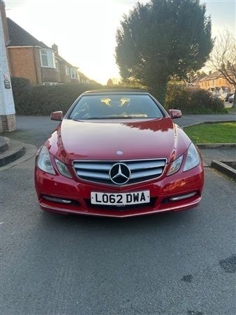 Red Used 2012 Mercedes E250 SE Cabriolet | £4,994 (Fair price) - Image 1/1