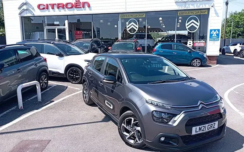 Used Citroën C3 PureTech 83 HP (61 kW) 2021 Grey Hatchback