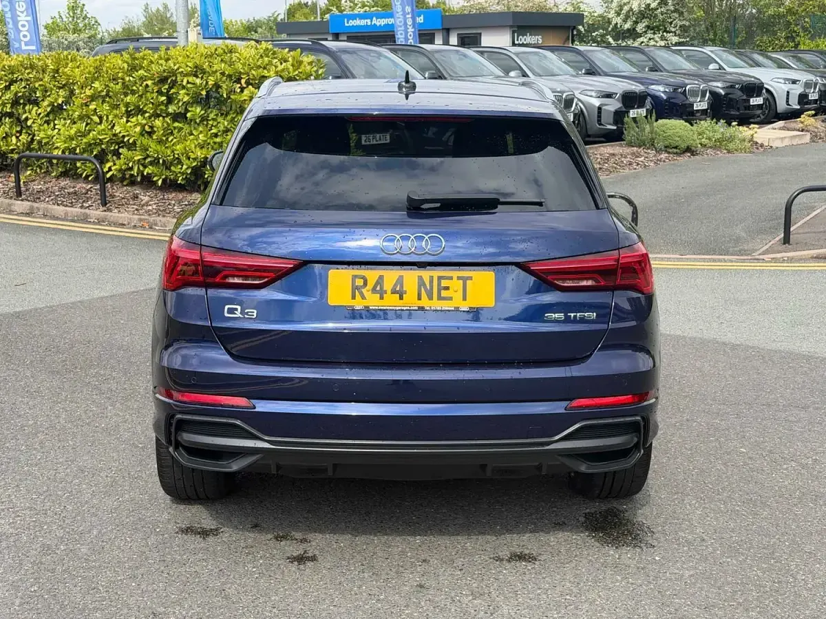 Used Audi Q3 S-Line 150 HP (110 kW) 2022 Blue SUV