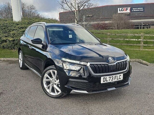 Black magic pearl effect Used 2023 Skoda Kamiq SE L Executive SUV | £20,995 (A bit pricey) - Image 1/4