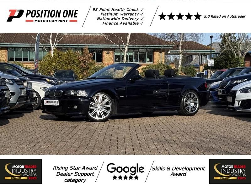 Used BMW M3 Cabriolet Performance 343 HP (252 kW) 2004 Black Cabriolet