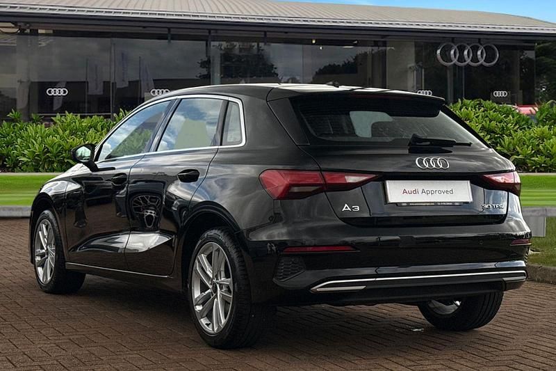 Used Audi A3 Sport 110 HP (80 kW) 2023 Black Sedan